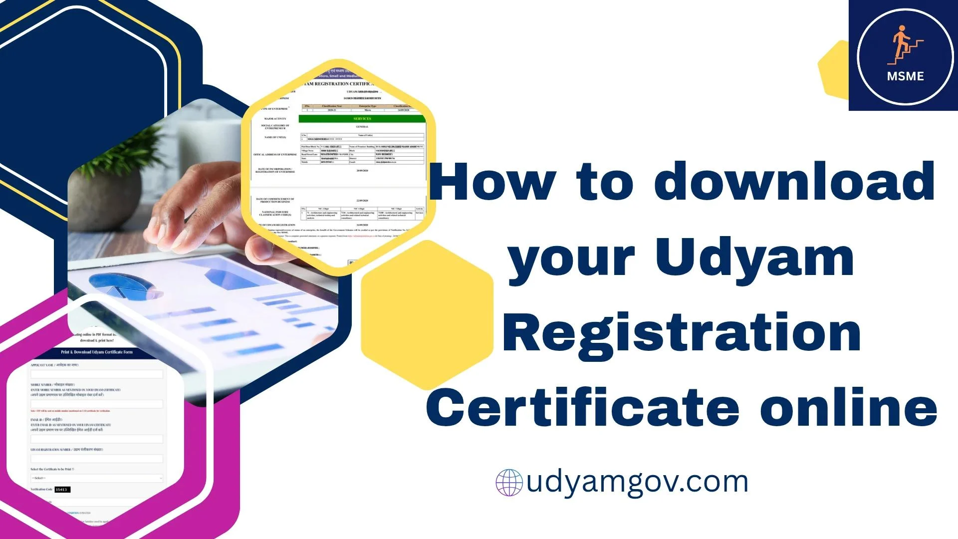 How to download your Udyam Registration Certificate online